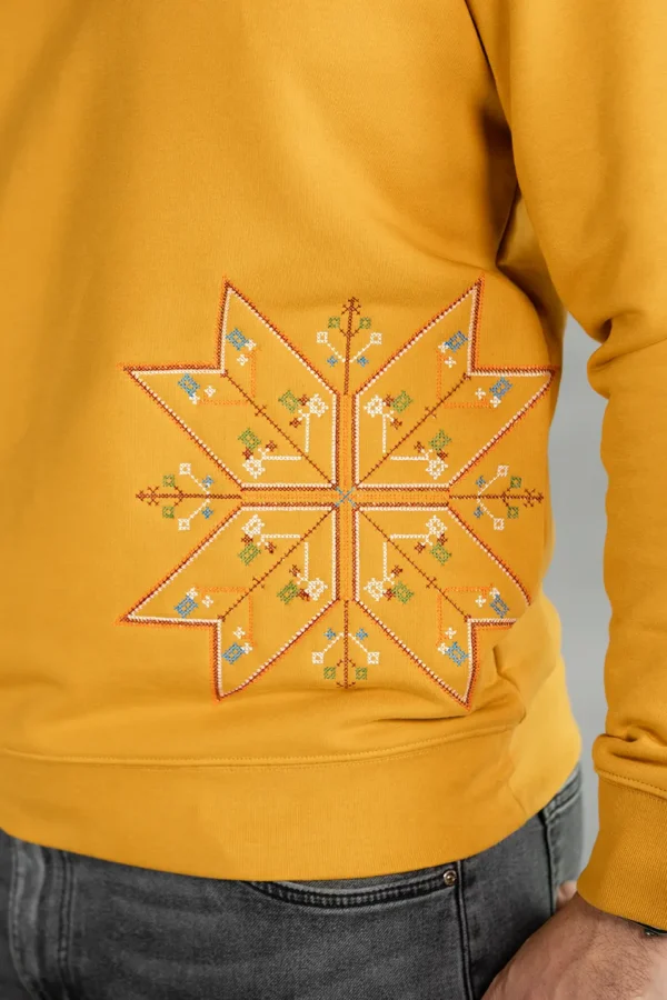 sinepikollasse meeste dressipluusi tikand Kaheksakand