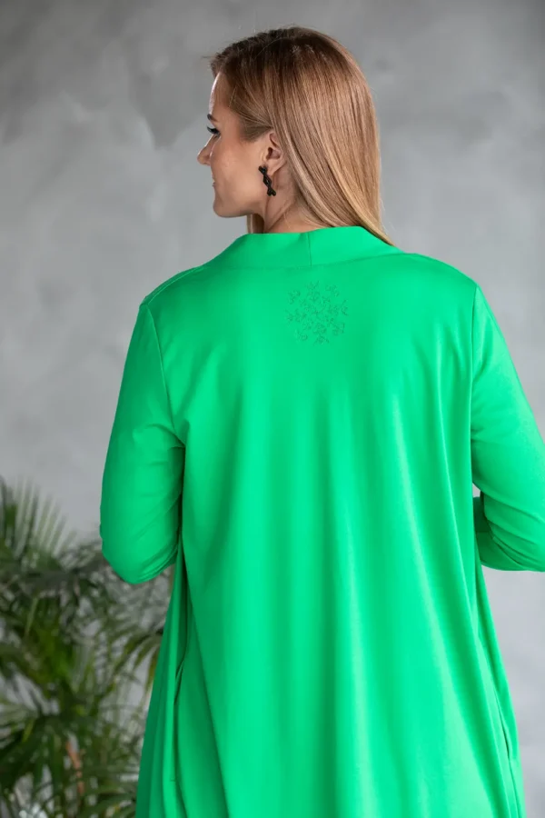 naiste roheline viskoosjakk