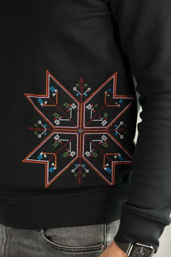 kahekasakand mustri tikand meeste dressipluusil